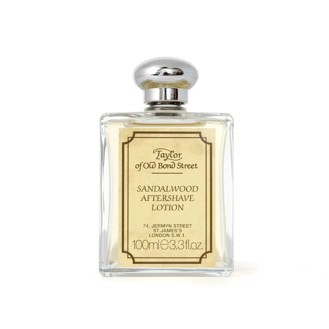 TAYLOR OF OLD BOND STREET Sandalwood Aftershave Lotion 100ml - Henry Bucks