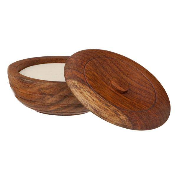 TAYLOR OF OLD BOND STREET Sandalwood Shaving Soap in Wooden Bowl - Henry Bucks