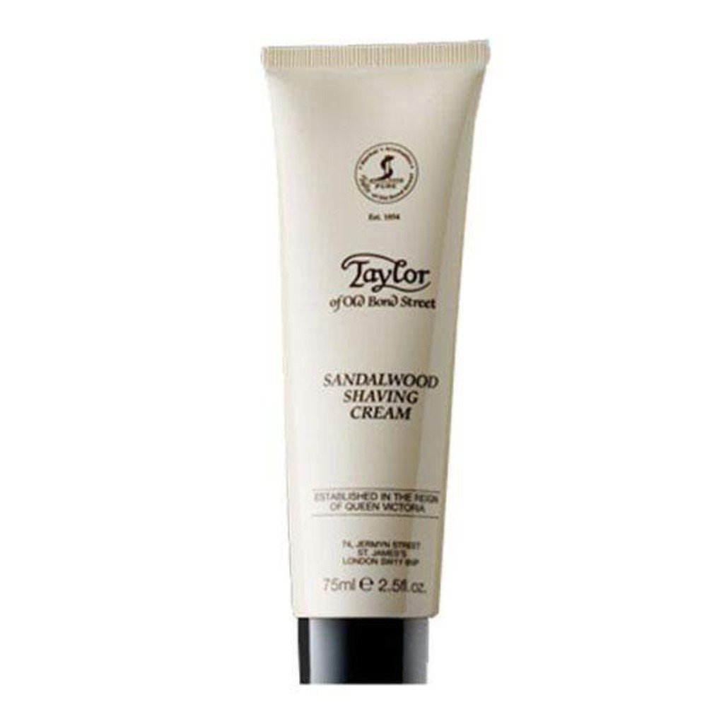 TAYLOR Shaving Cream Tube 75ml SANDALWOOD - Henry BucksFASHION ACCESSORIES5201670