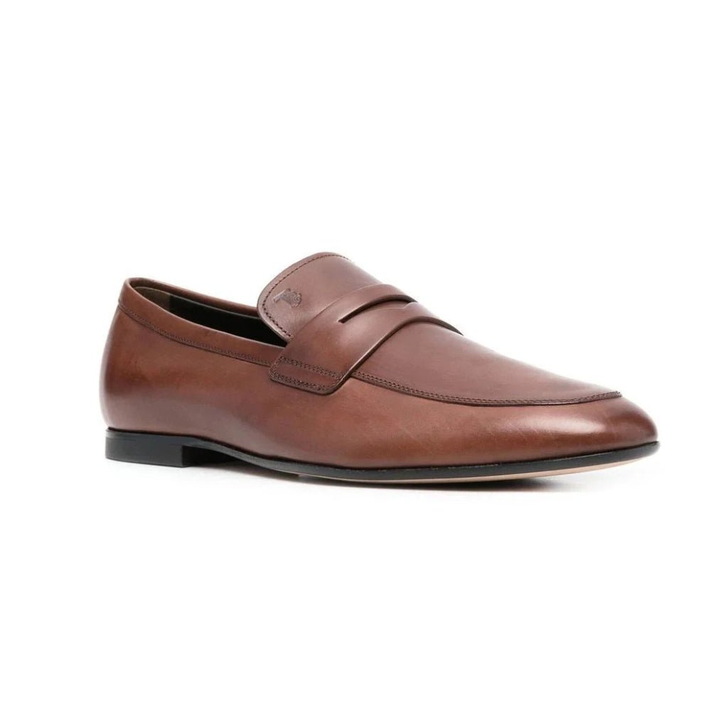 TODS Driver Liscio Loafer BROWN - Henry Bucks