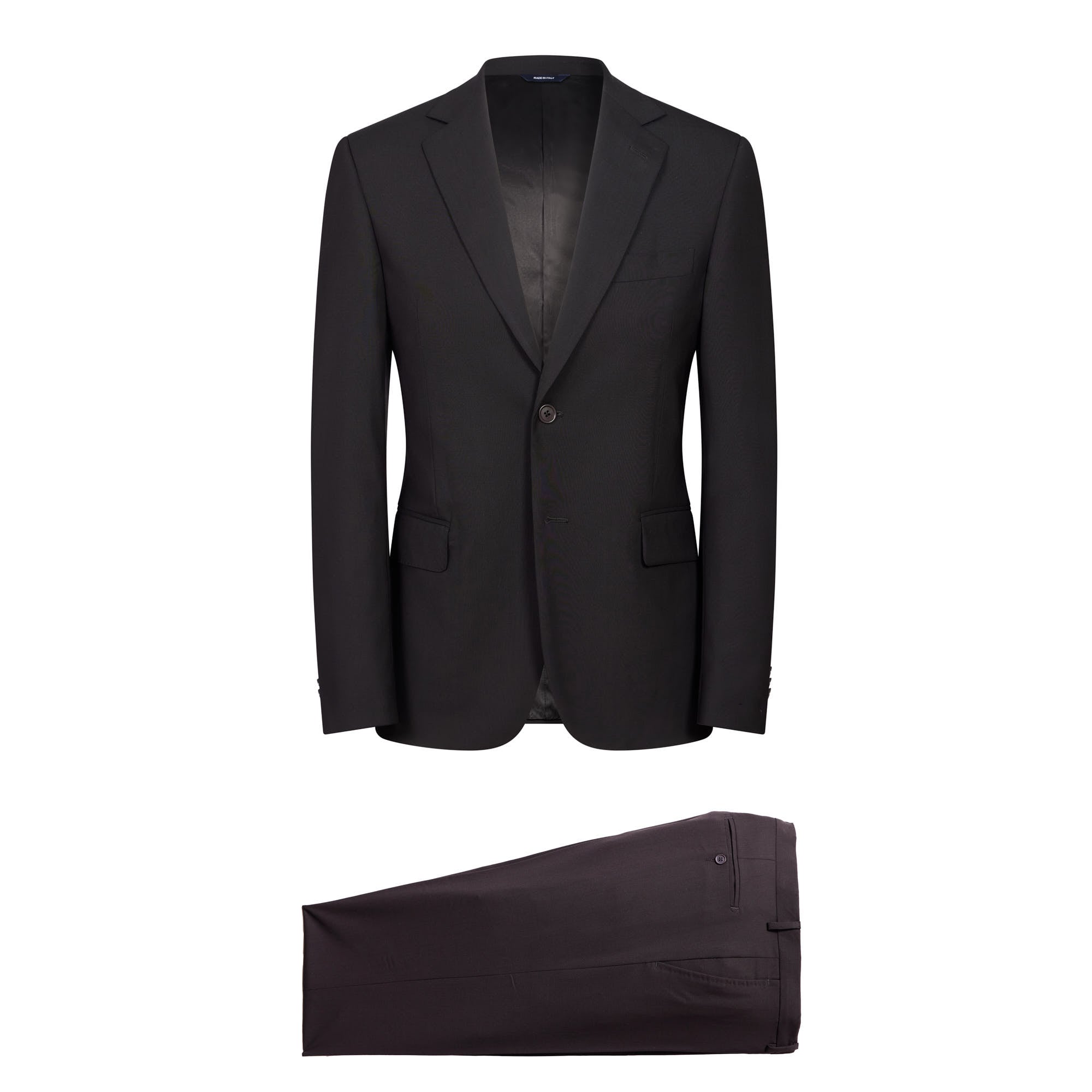 TOMBOLINI X HENRY SARTORIAL Stretch Suit BLACK REG - Henry BucksSuits23AW240220 - BLCK - R - 48