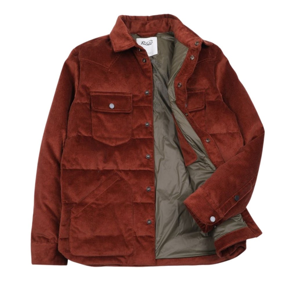 VALSTAR Buffalo Overshirt BROWN ECRU - Henry Bucks