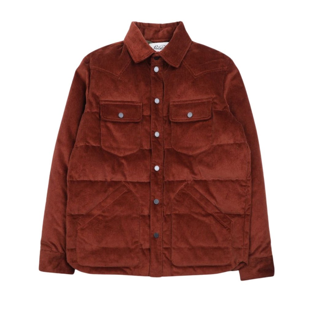 VALSTAR Buffalo Overshirt BROWN ECRU - Henry Bucks