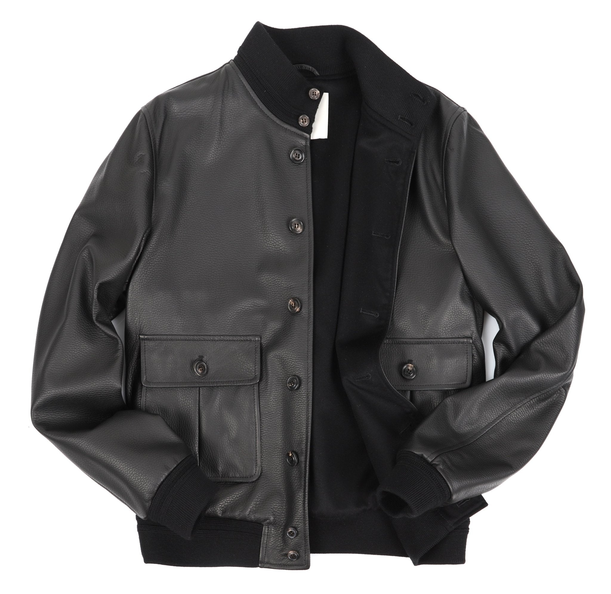 VALSTAR Deerskin Cashmere Jacket BLACK - Henry BucksCasual Jackets38AW230058 - BLCK - 50