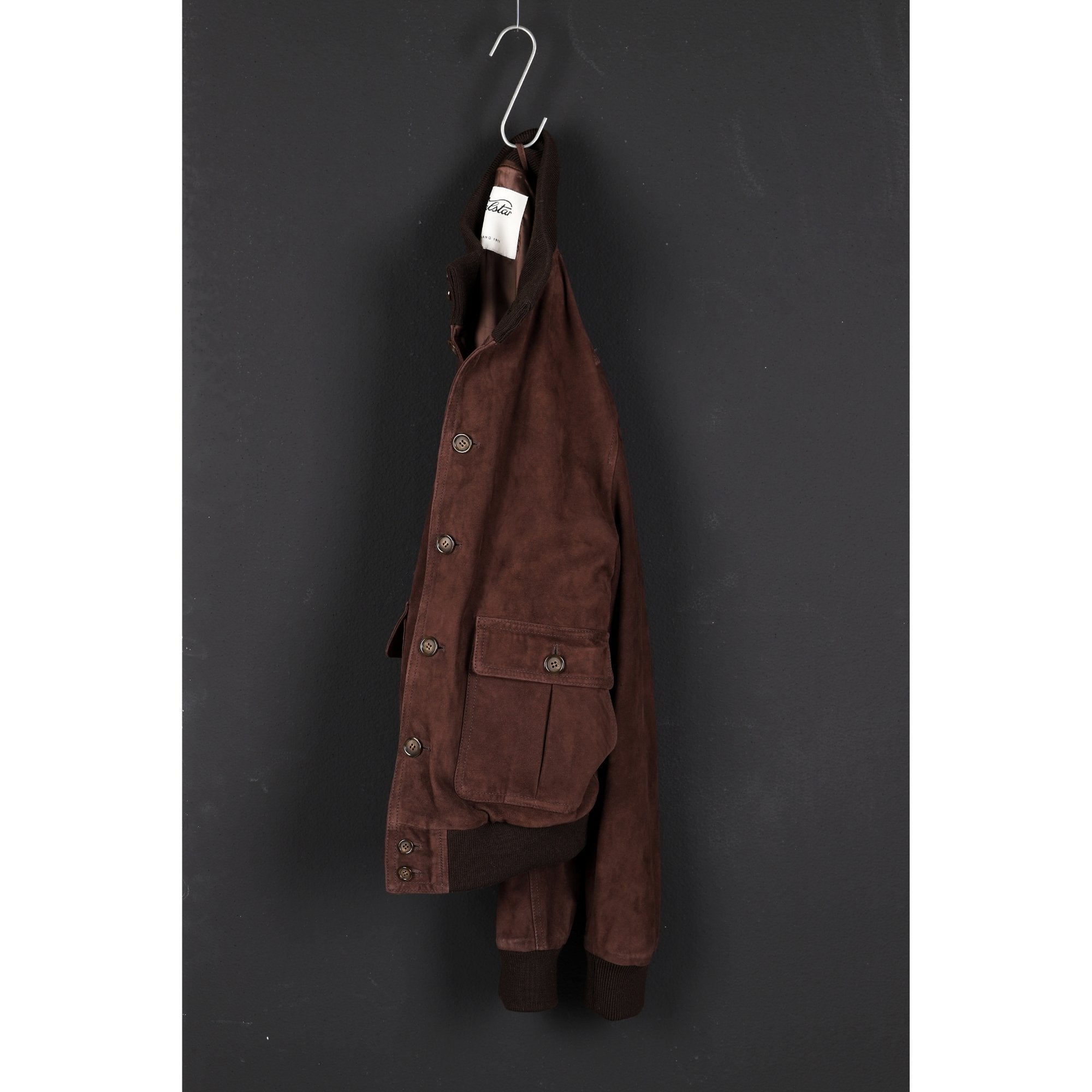 VALSTAR Lined Suede Jacket CAFFE - Henry Bucks