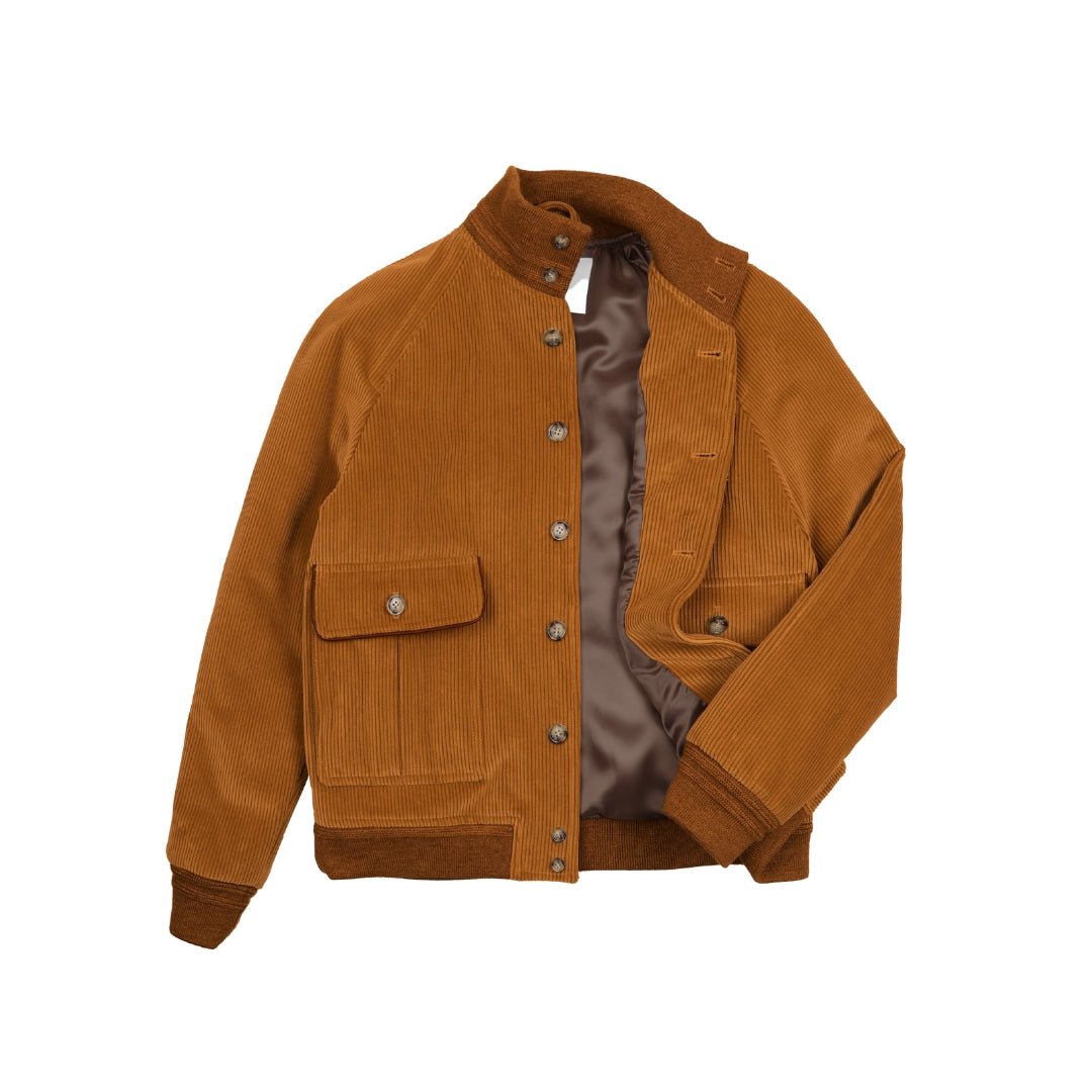 VALSTAR Padded Corduroy Jacket TAN - Henry BucksCasual Jackets38AW230056 - TAN - 50