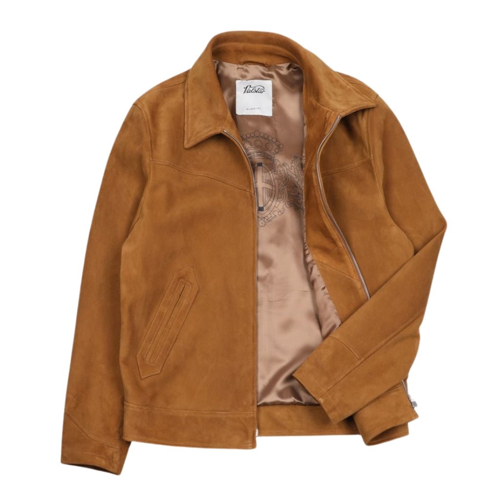 VALSTAR Suede Cowboy Jacket AMBER - Henry Bucks