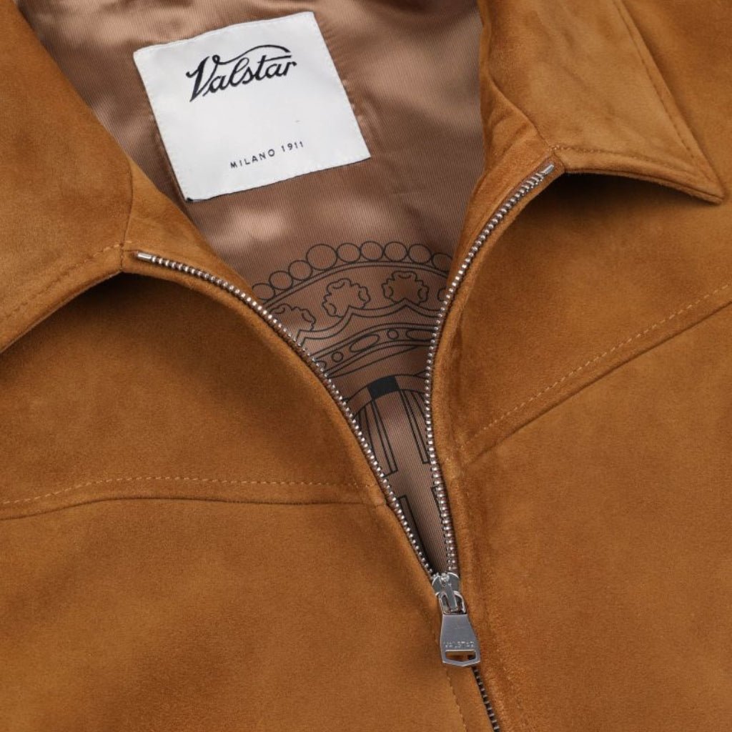 VALSTAR Suede Cowboy Jacket AMBER - Henry Bucks