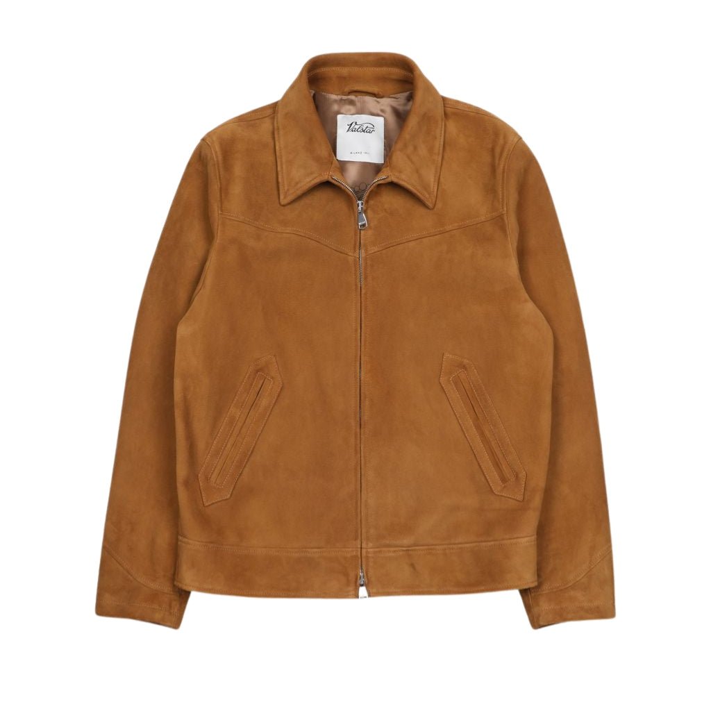 VALSTAR Suede Cowboy Jacket AMBER - Henry Bucks