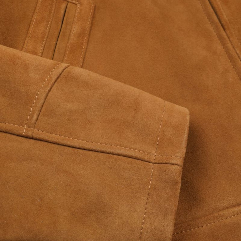 VALSTAR Suede Cowboy Jacket AMBER - Henry Bucks