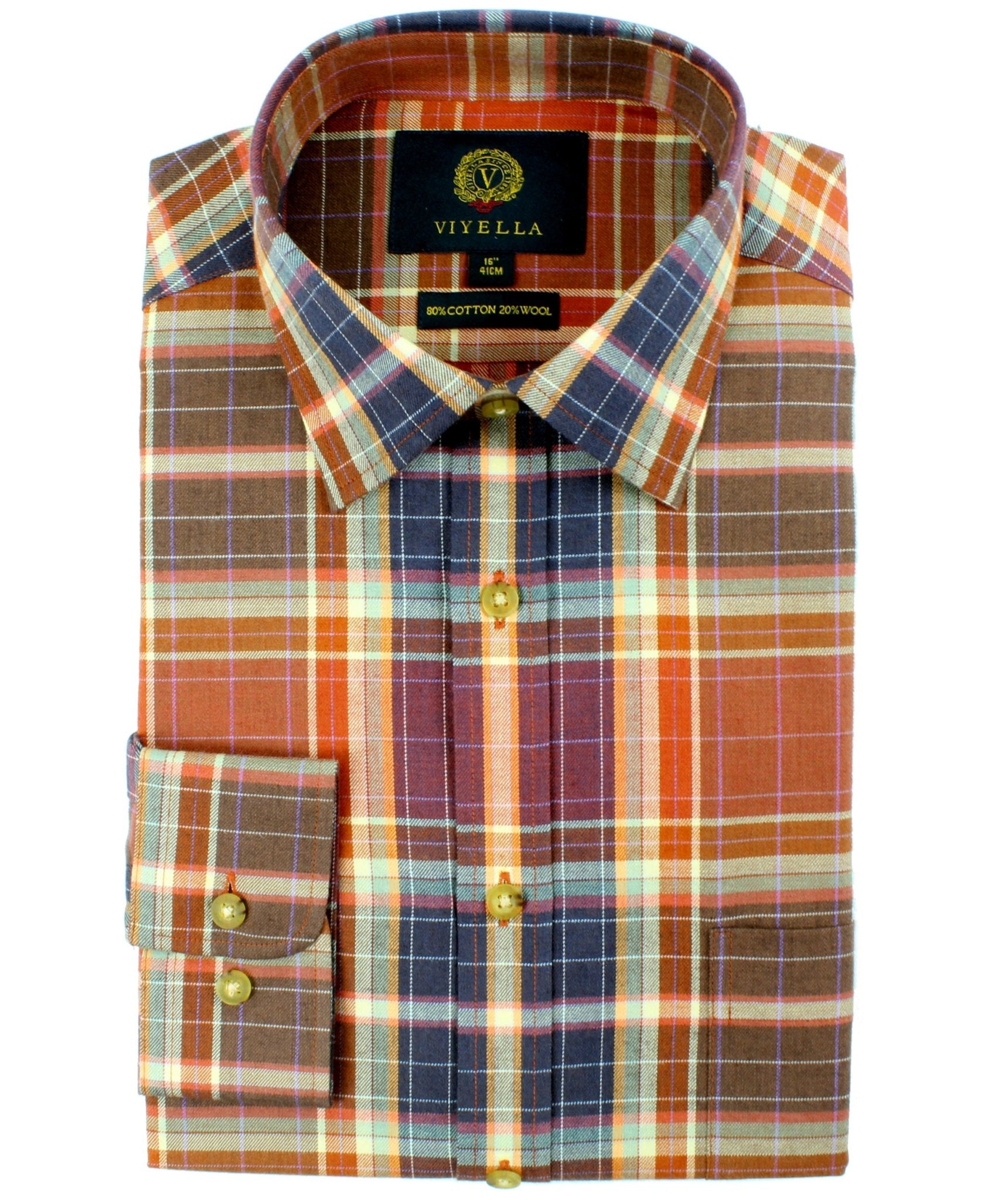 VIYELLA Plaid Shirt AUTUMN - Henry BucksShirts05AW240004 - AUTUMN - 15/S