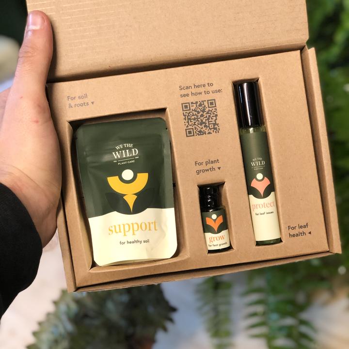 WE THE WILD Mini Essential Plant Care Kit - Henry Bucks