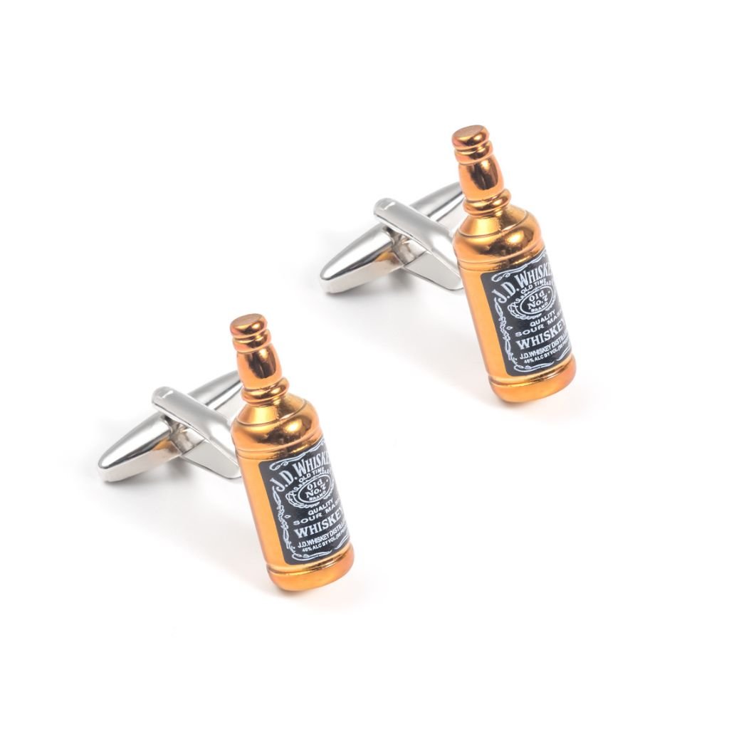 Whiskey Cufflinks Copper - Henry Bucks