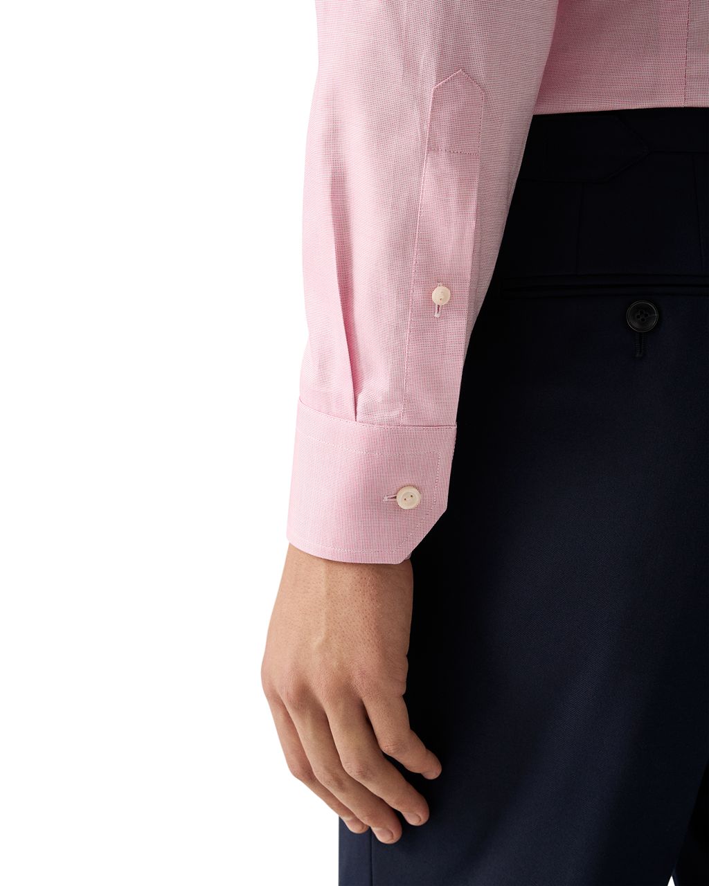 ETON Signature Oxford Cotton Shirt PINK