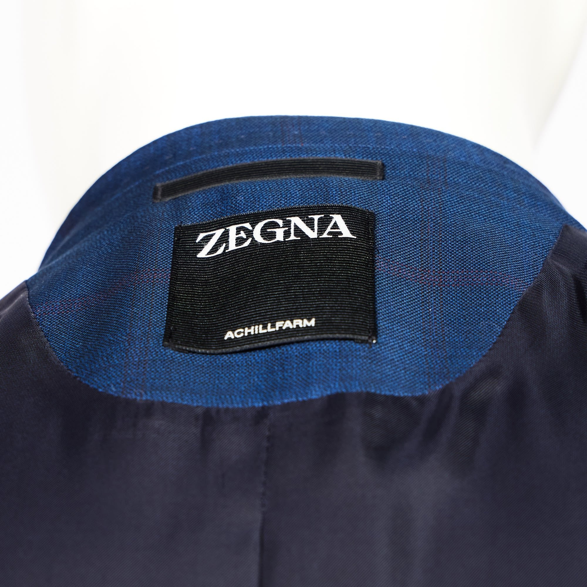 ZEGNA Achillfarm Suit NAVY REG - Henry BucksSuits23SS230002 - NAVY - R - 48