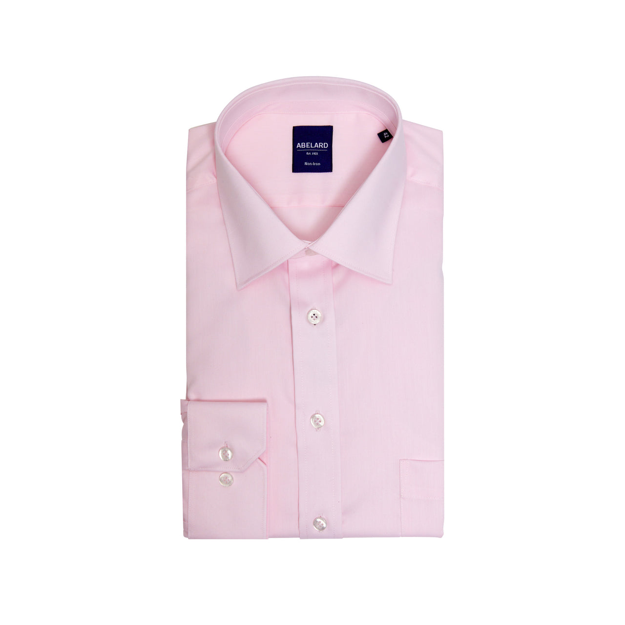 ABELARD Super Non-Iron Cotton Twill Shirt PINK