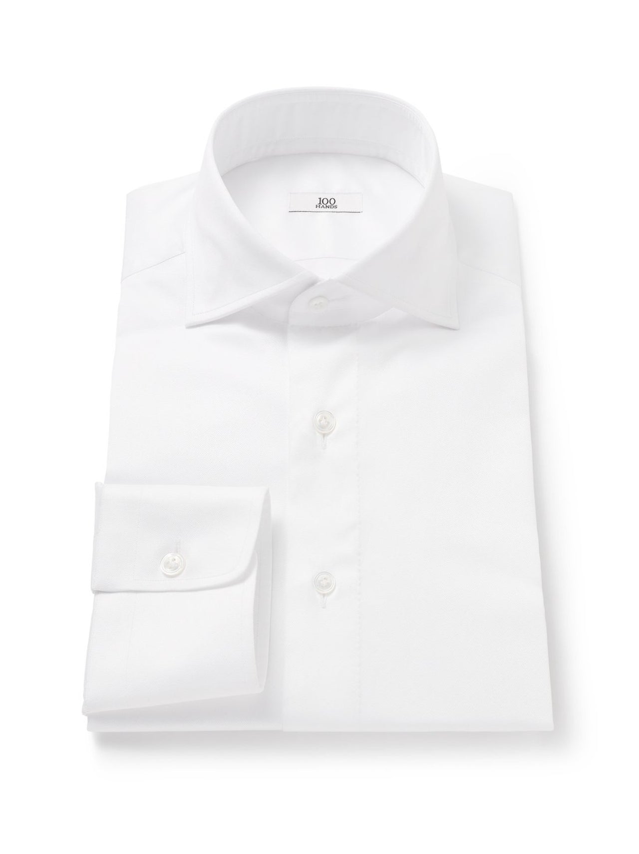 HENRY SARTORIAL x 100 HANDS Twill Shirt WHITE