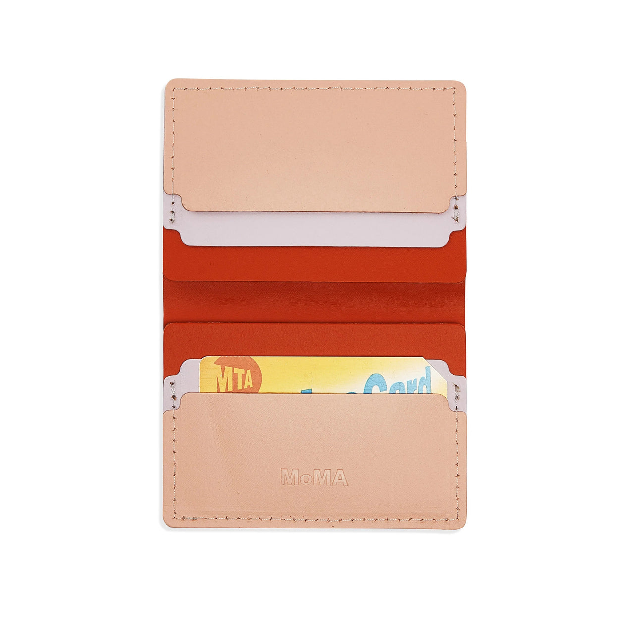 MOMA Primary Recycled Leather Wallet