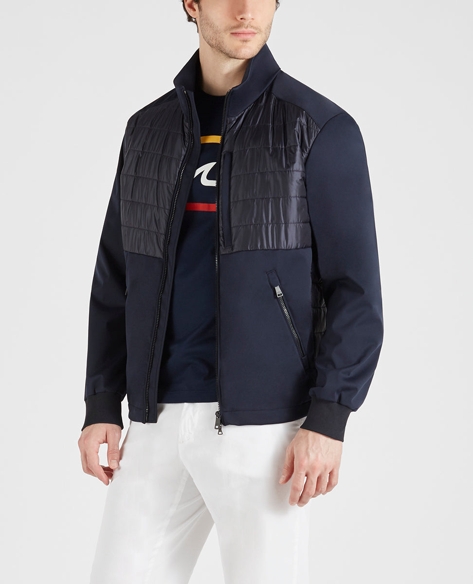 PAUL & SHARK Hybrid Quilted Jacket NAVY