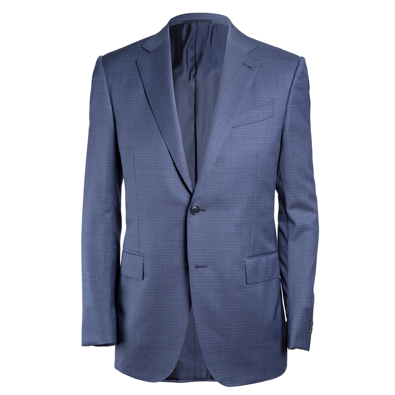 ERMENEGILDO ZEGNA Multi-season Suit BLUE SOLID REG