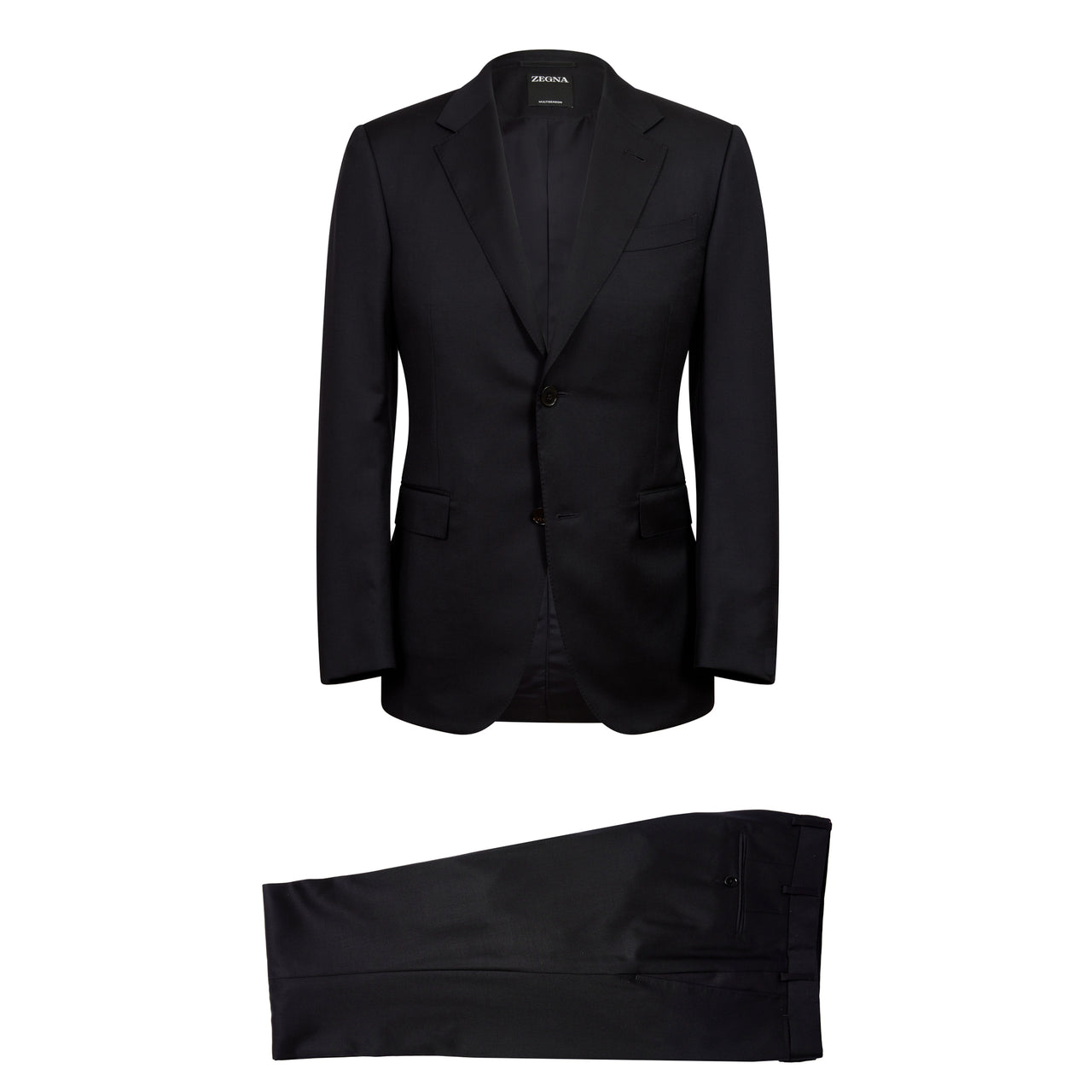 ERMENEGILDO ZEGNA Multi Season Sartorial Suit BLACK REG