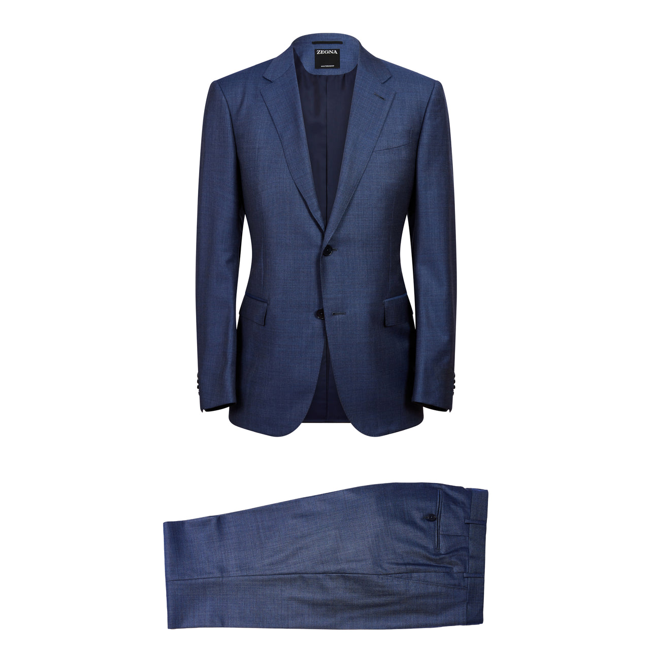 ERMENEGILDO ZEGNA Multi Season Sartorial Suit SOLID BLUE REG
