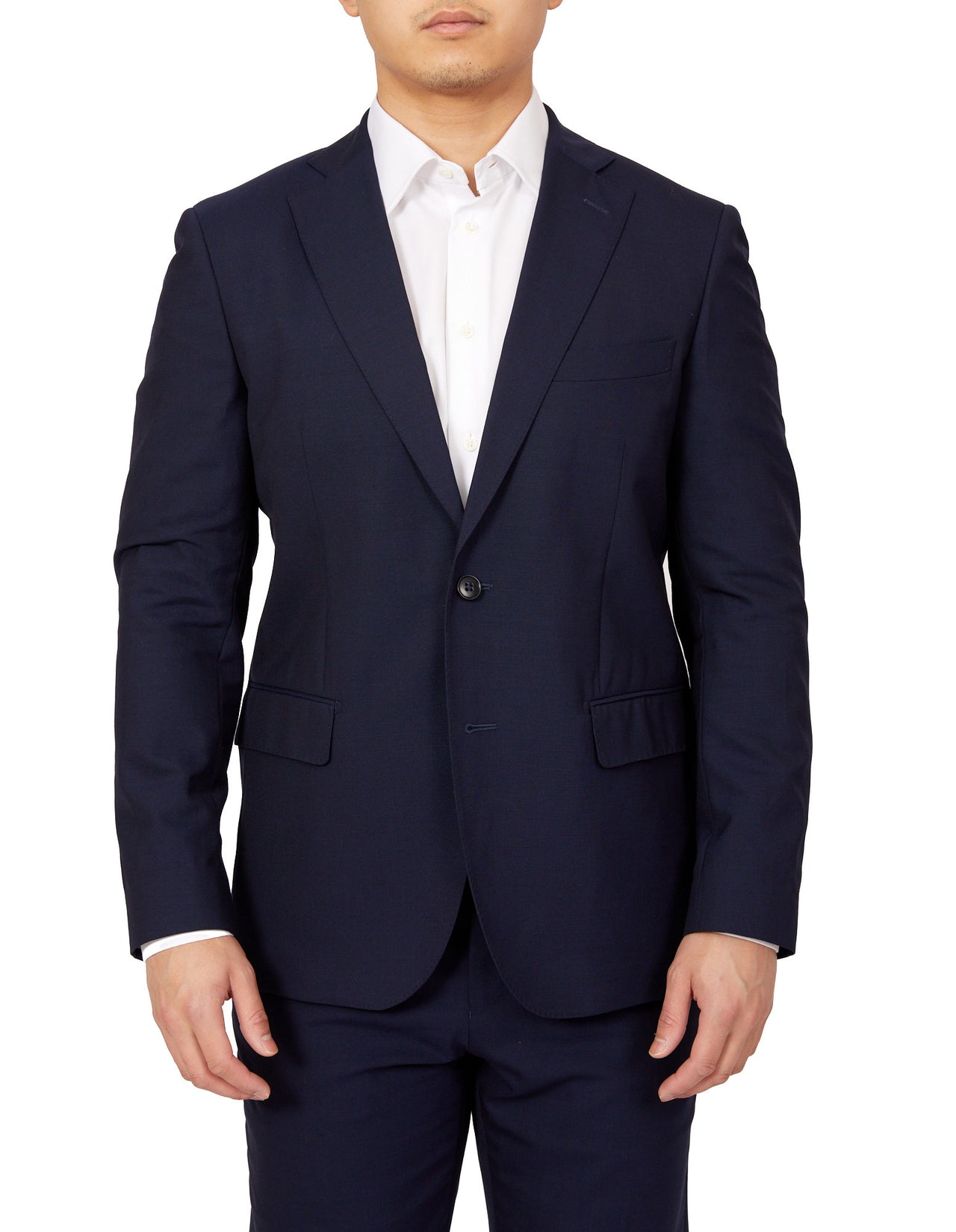 HENRY SARTORIAL Twill Suit BLUE LG