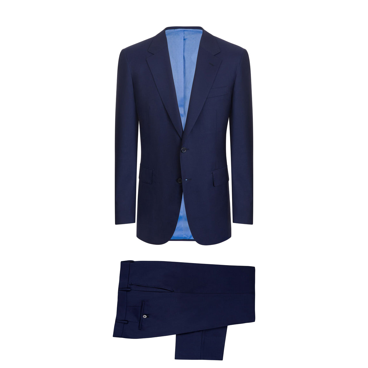 STEFANO RICCI Iconic Sartorial Woven Suit NAVY