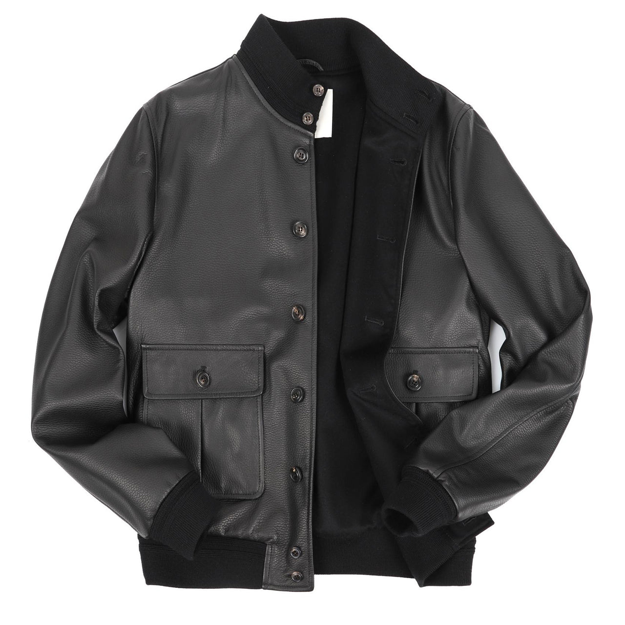 Henry Sartorial x Valstar Iconic Leather Jacket Black