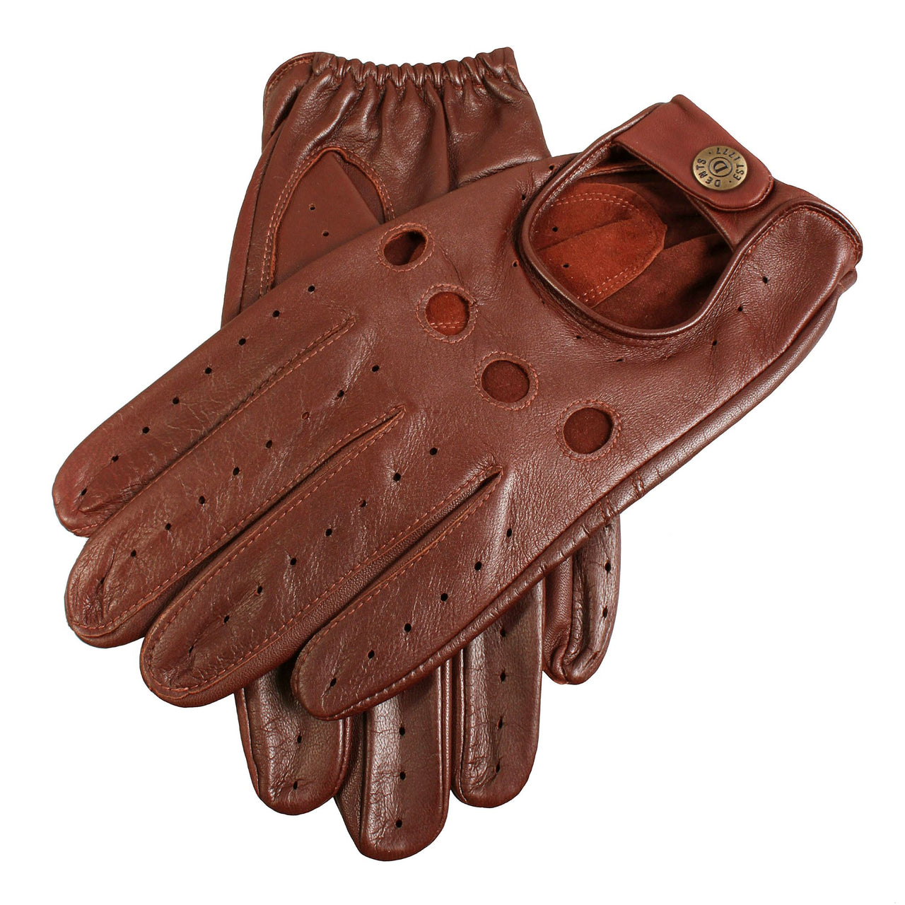 DENTS Leather Driving Glove TAN