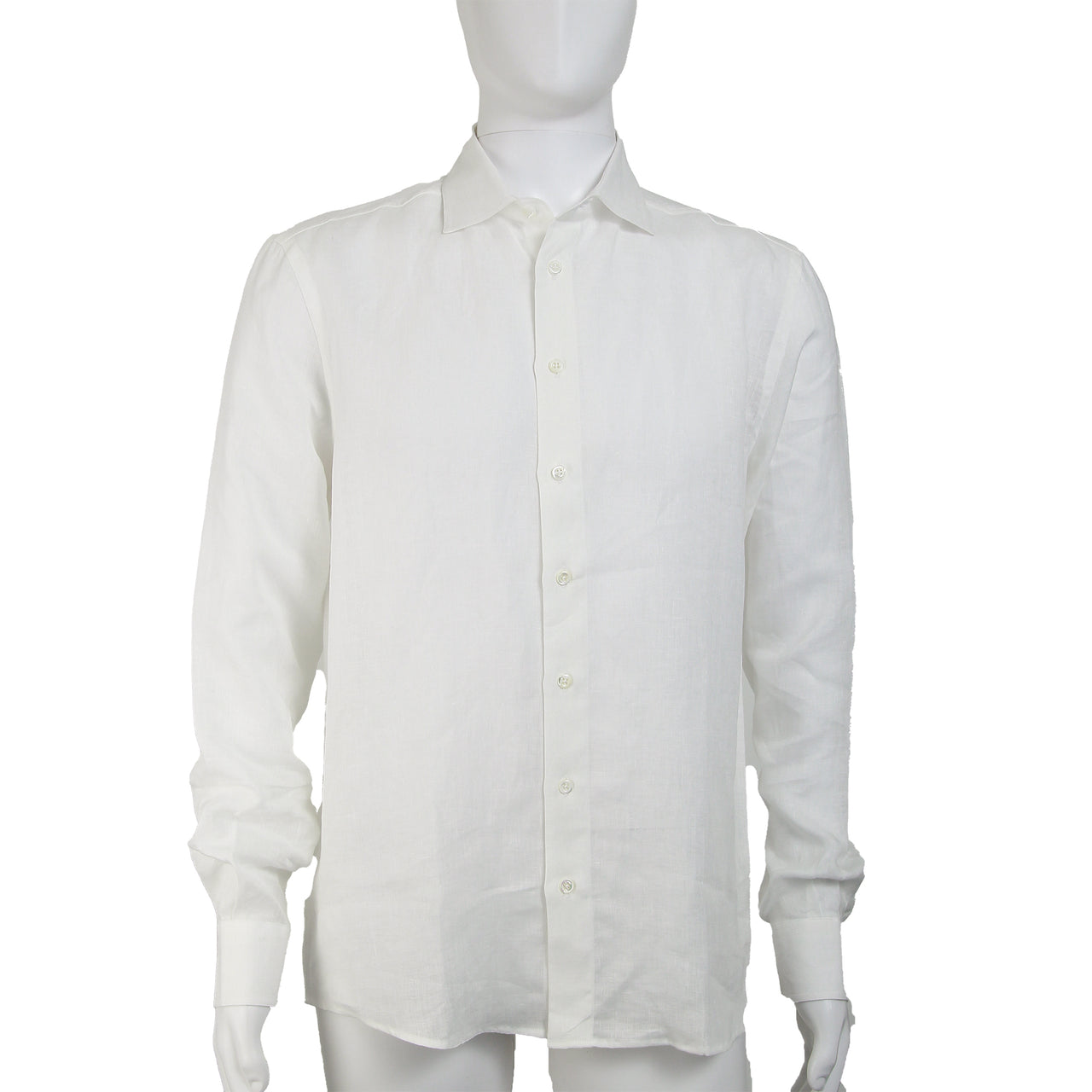 GRAN SASSO Linen Shirt WHITE