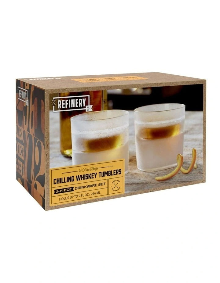 REFINERY Chilling Whiskey Tumblers 2pcs