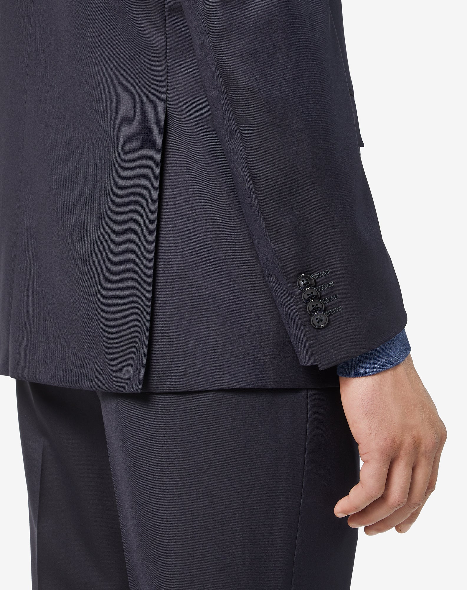 CORNELIANI Leader Wool Suit NAVY REG