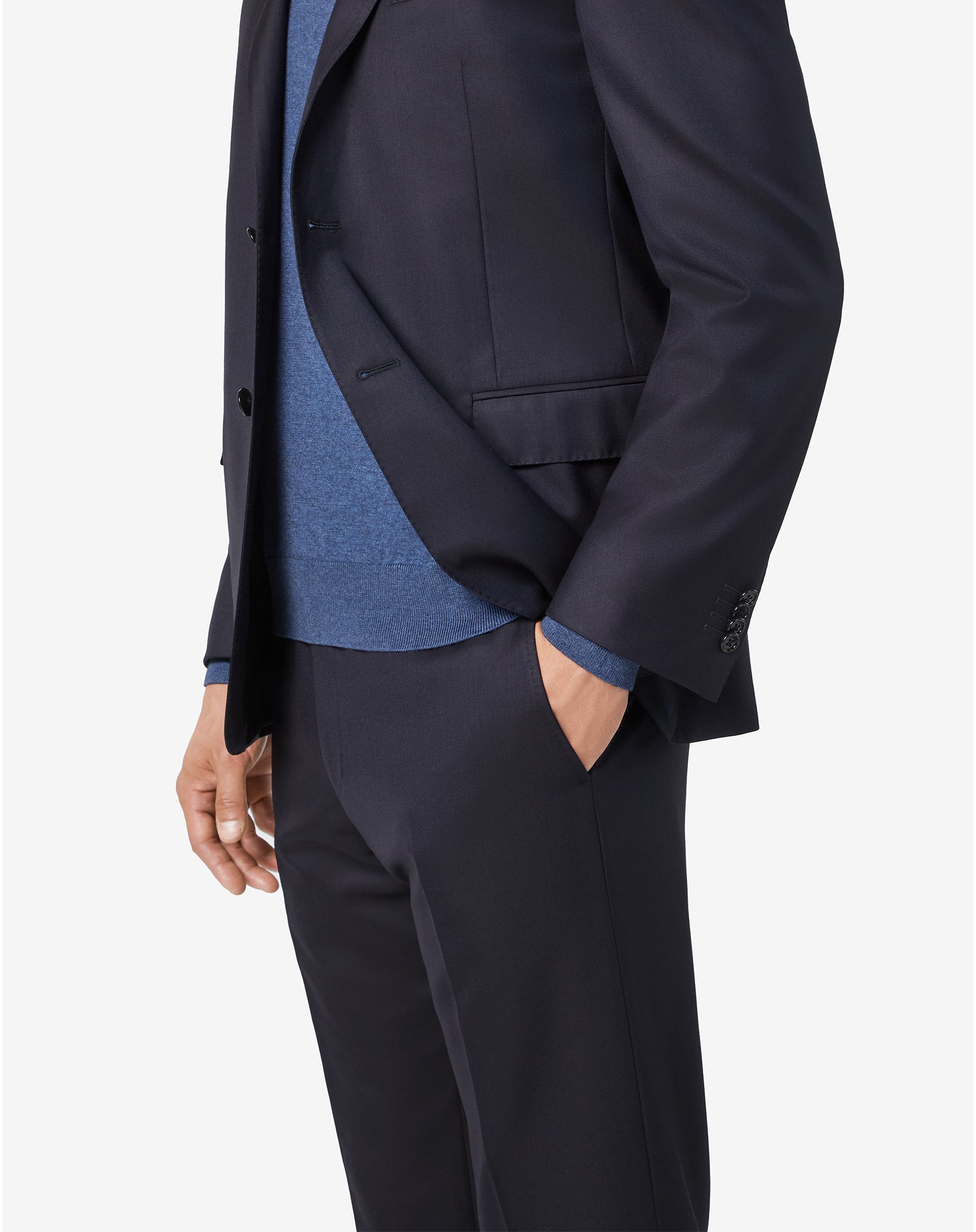 CORNELIANI Leader Suit NAVY REG