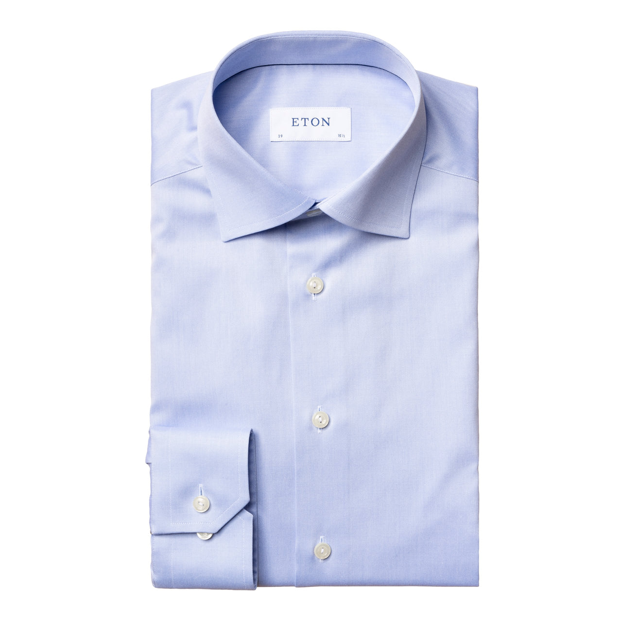 ETON Signature Twill Shirt SKY