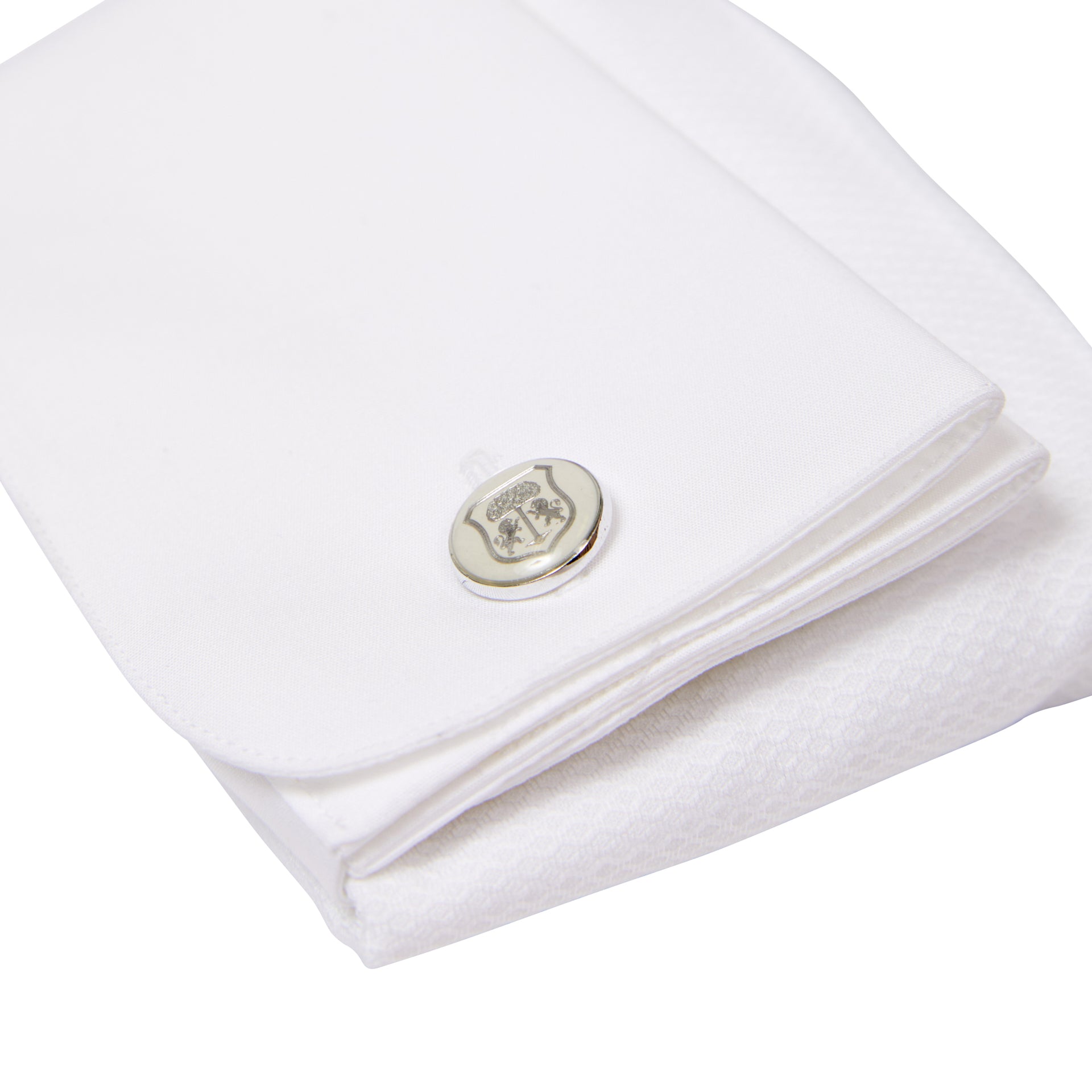 CORNELIANI Ceremonia Waffle Texture Dress Shirt WHITE