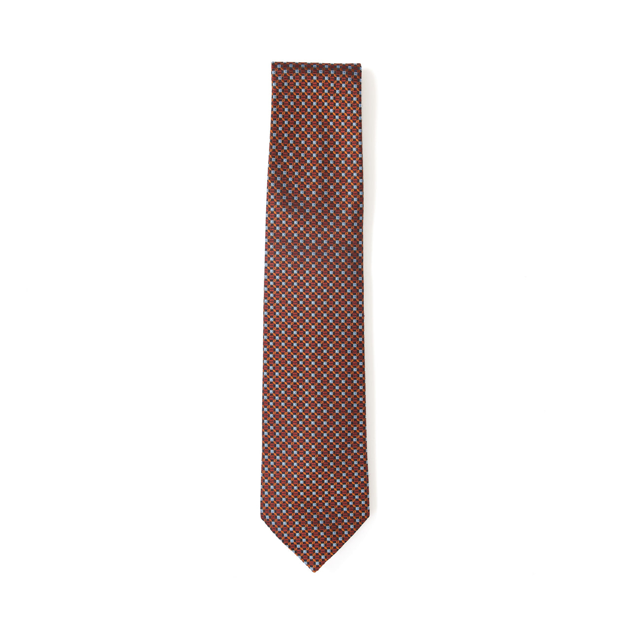 HENRY SARTORIAL 100% Silk Jacquard Tie RED