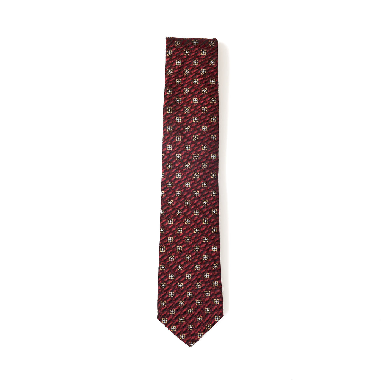 HENRY SARTORIAL 60/40 Silk/Cotton Tie RED