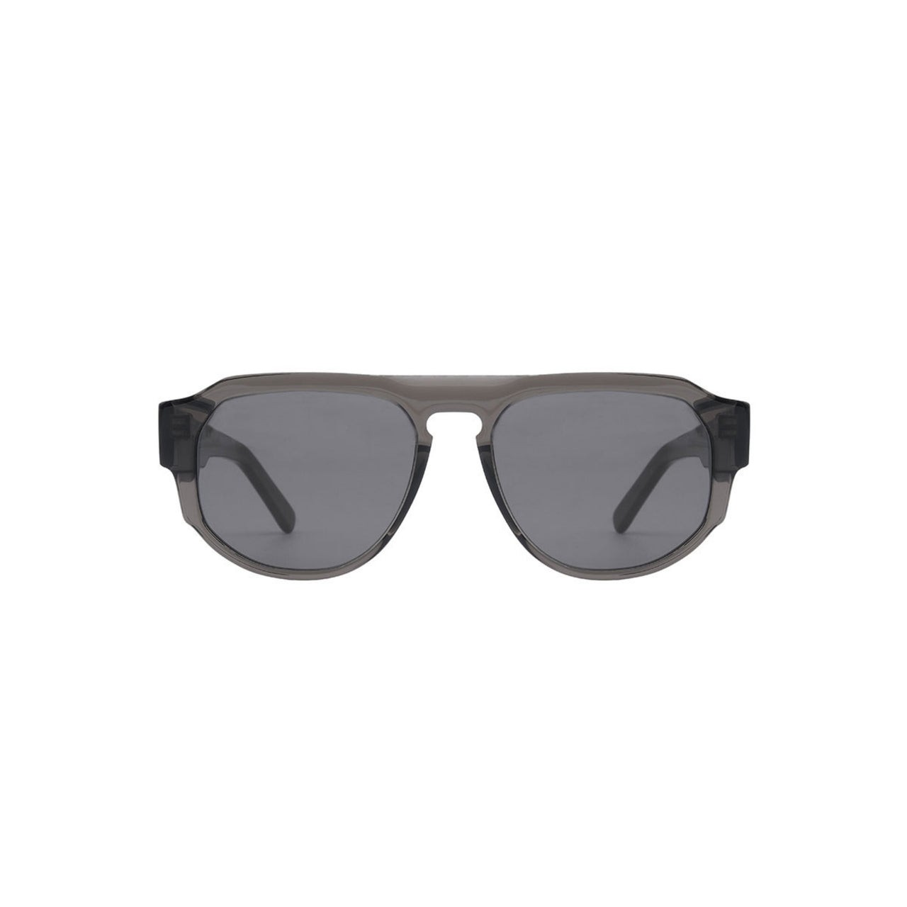 L.G.R ASMARA II Men's Sunglasses Crystal Green // Grey