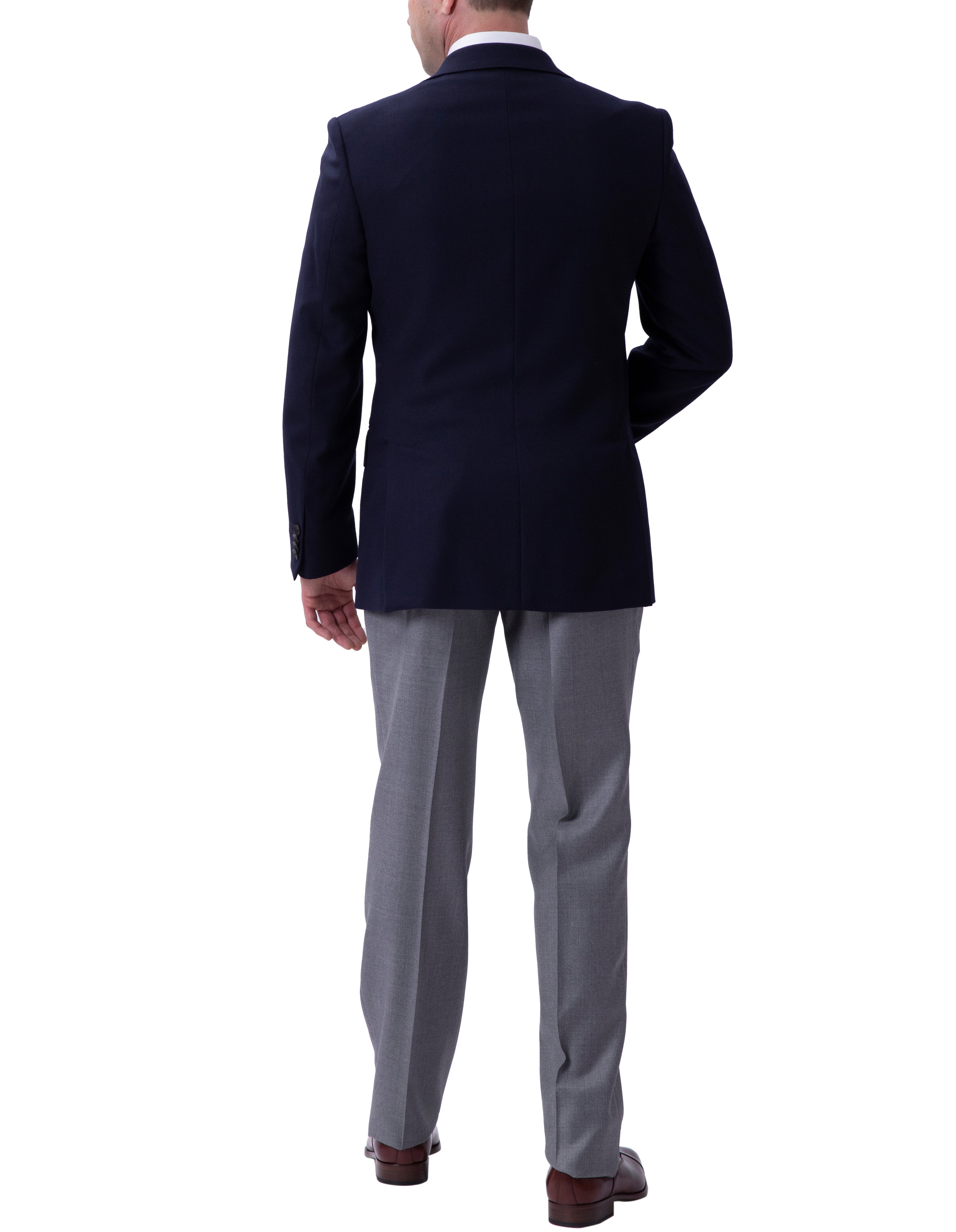 HENRY SARTORIAL London High Twist Travel Blazer INDIGO SH