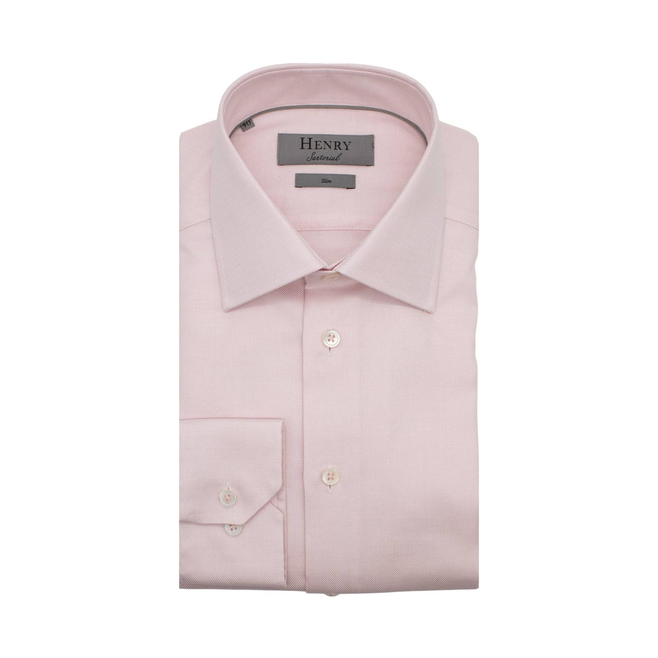 Henry Sartorial Dowling Shirt Pink