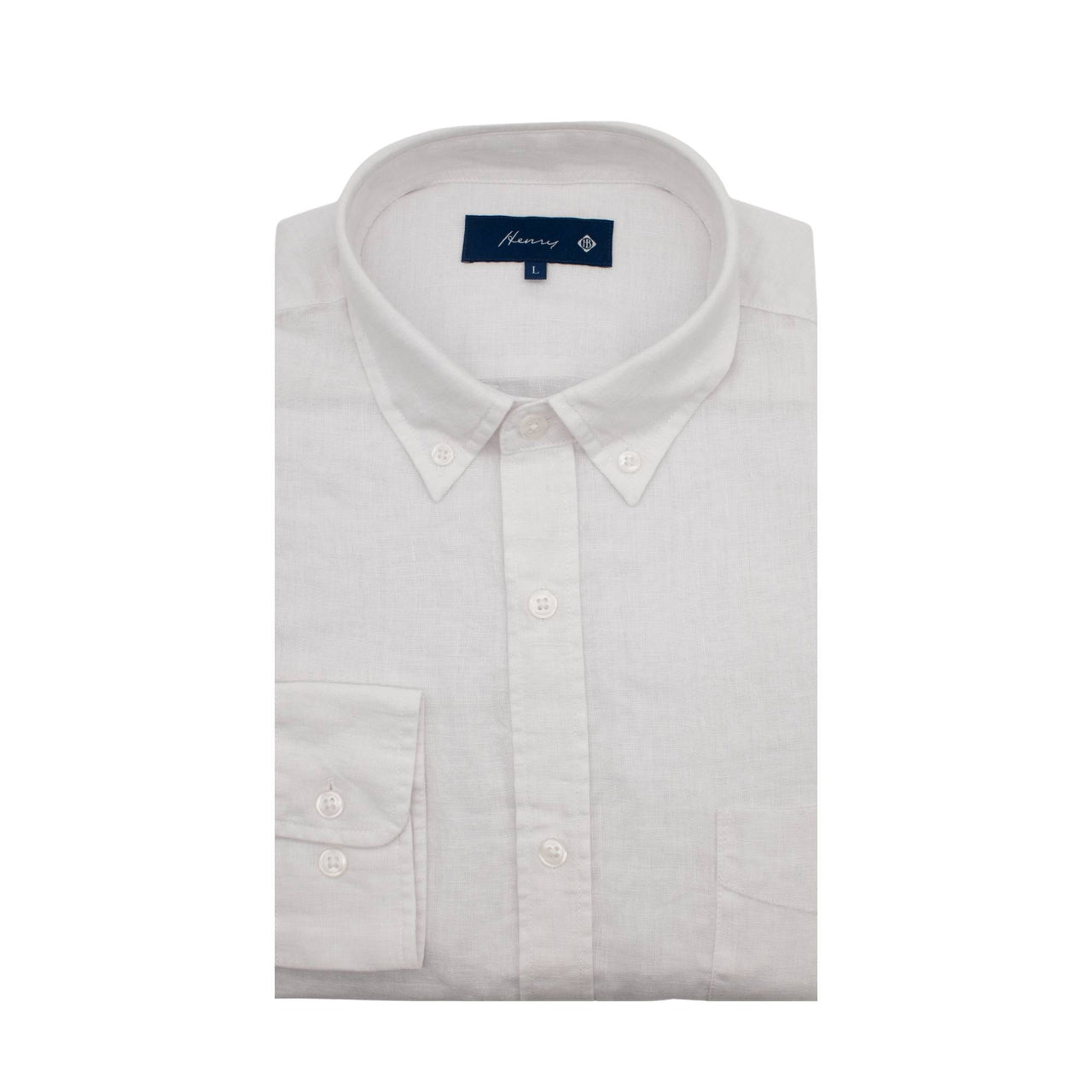 HENRY SARTORIAL Linen Shirt