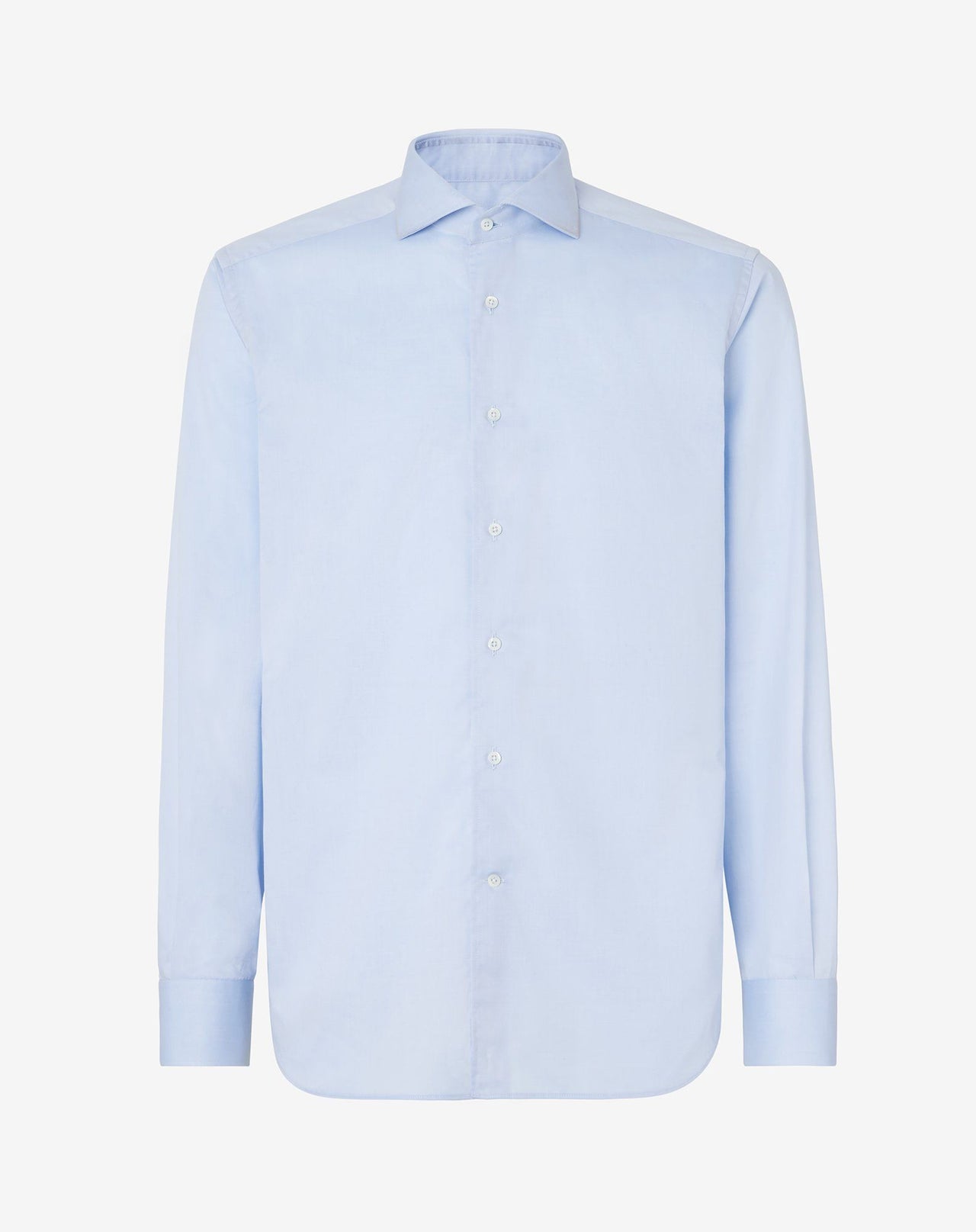 CORNELIANI Cotton Fine Twill Shirt SKY BLUE