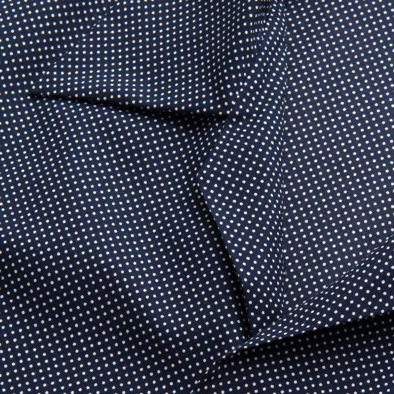 DEREK ROSE Cotton Short Pyjama NAVY - Henry Bucks