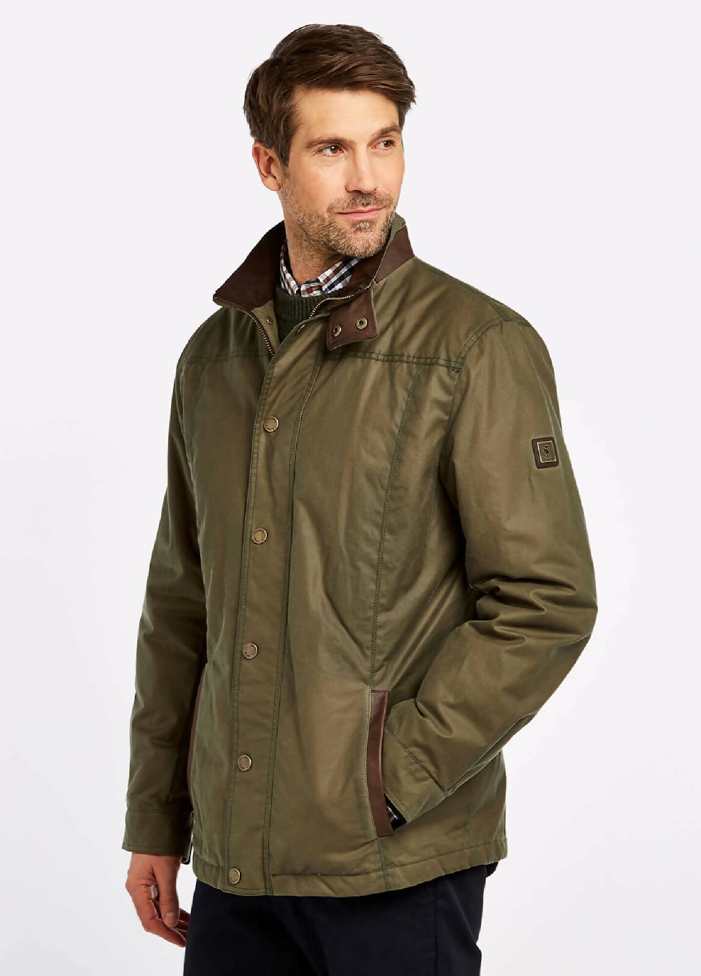 DUBARRY Carrickfergus Waxed Jacket DUSKY GREEN (Online only*) - Henry Bucks