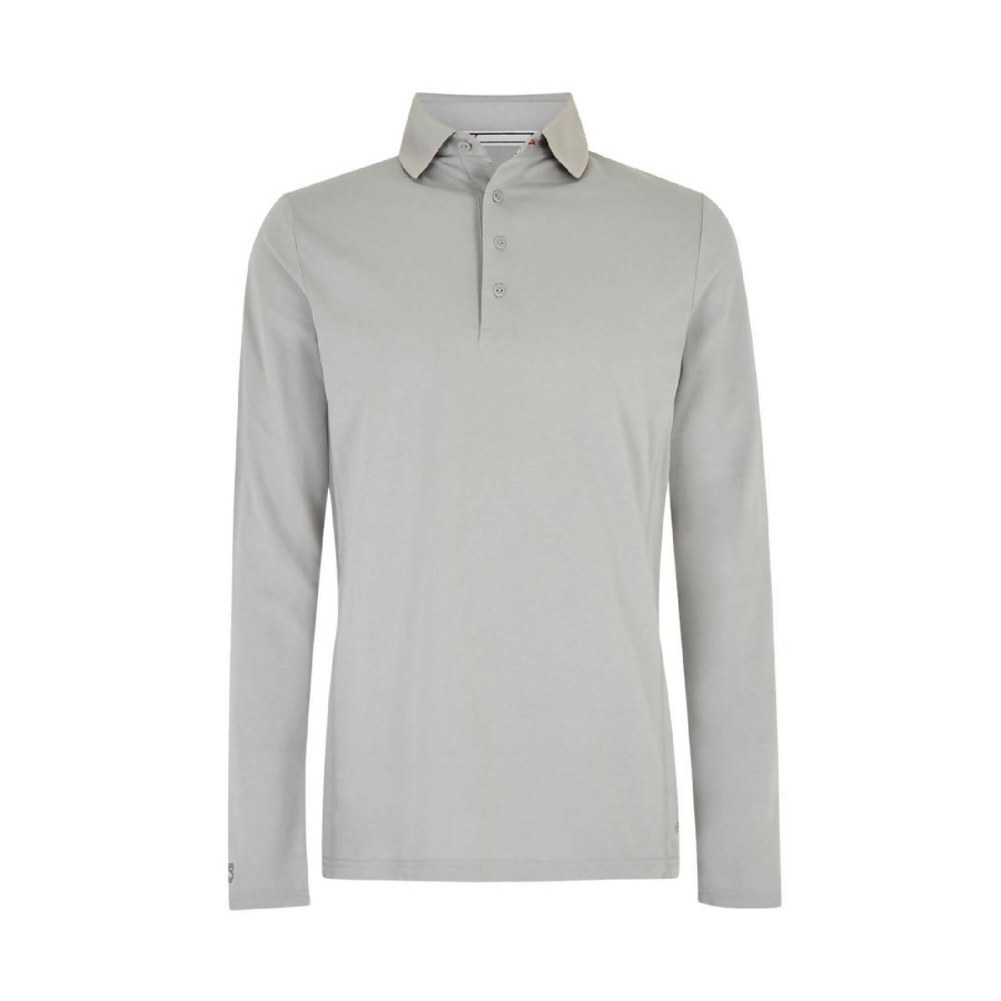 DUBARRY Freshford Long Sleeve Polo PLATINUM (Online only*) - Henry Bucks