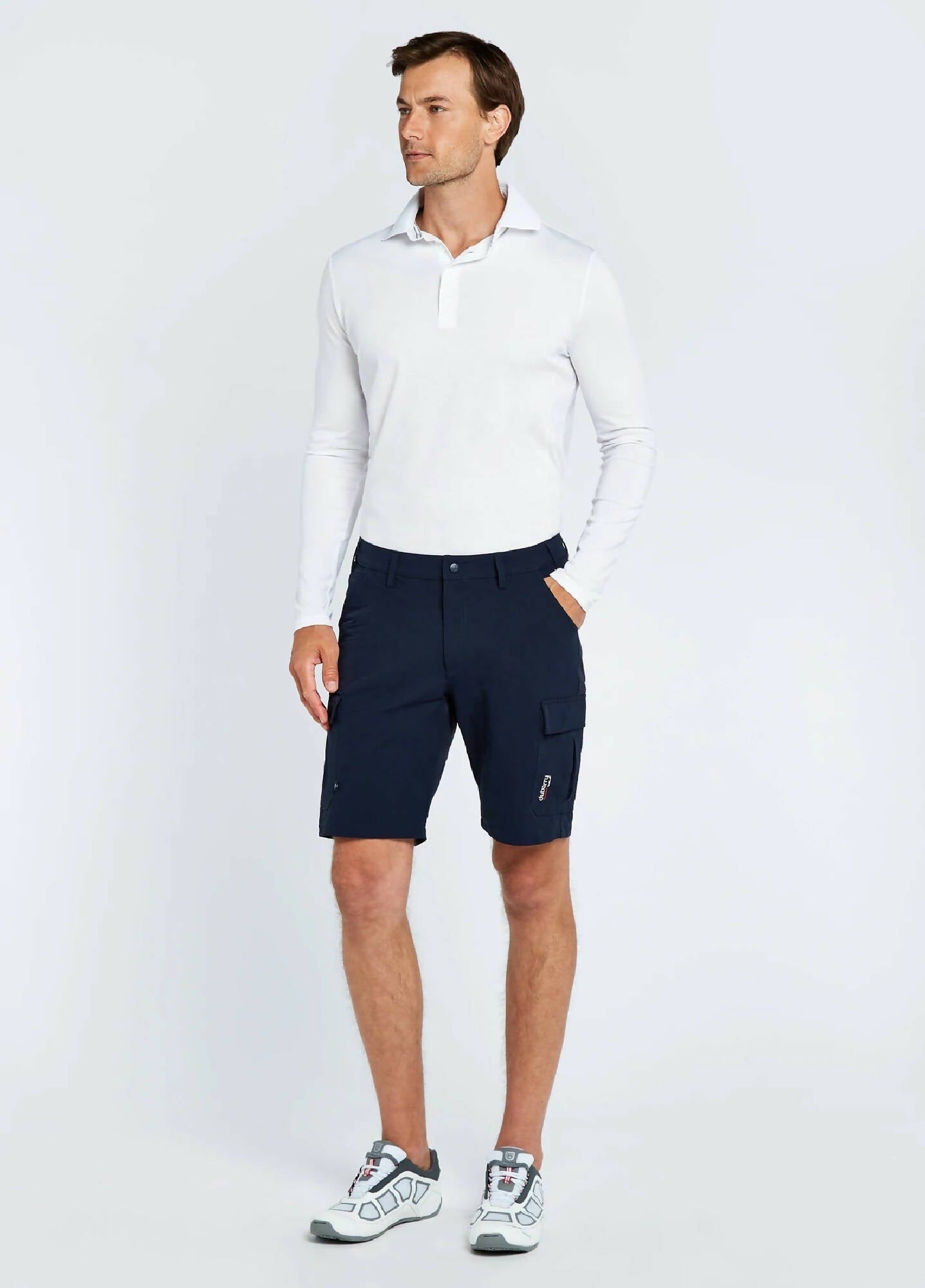 DUBARRY Freshford Long Sleeve Polo WHITE (Online only*) - Henry Bucks