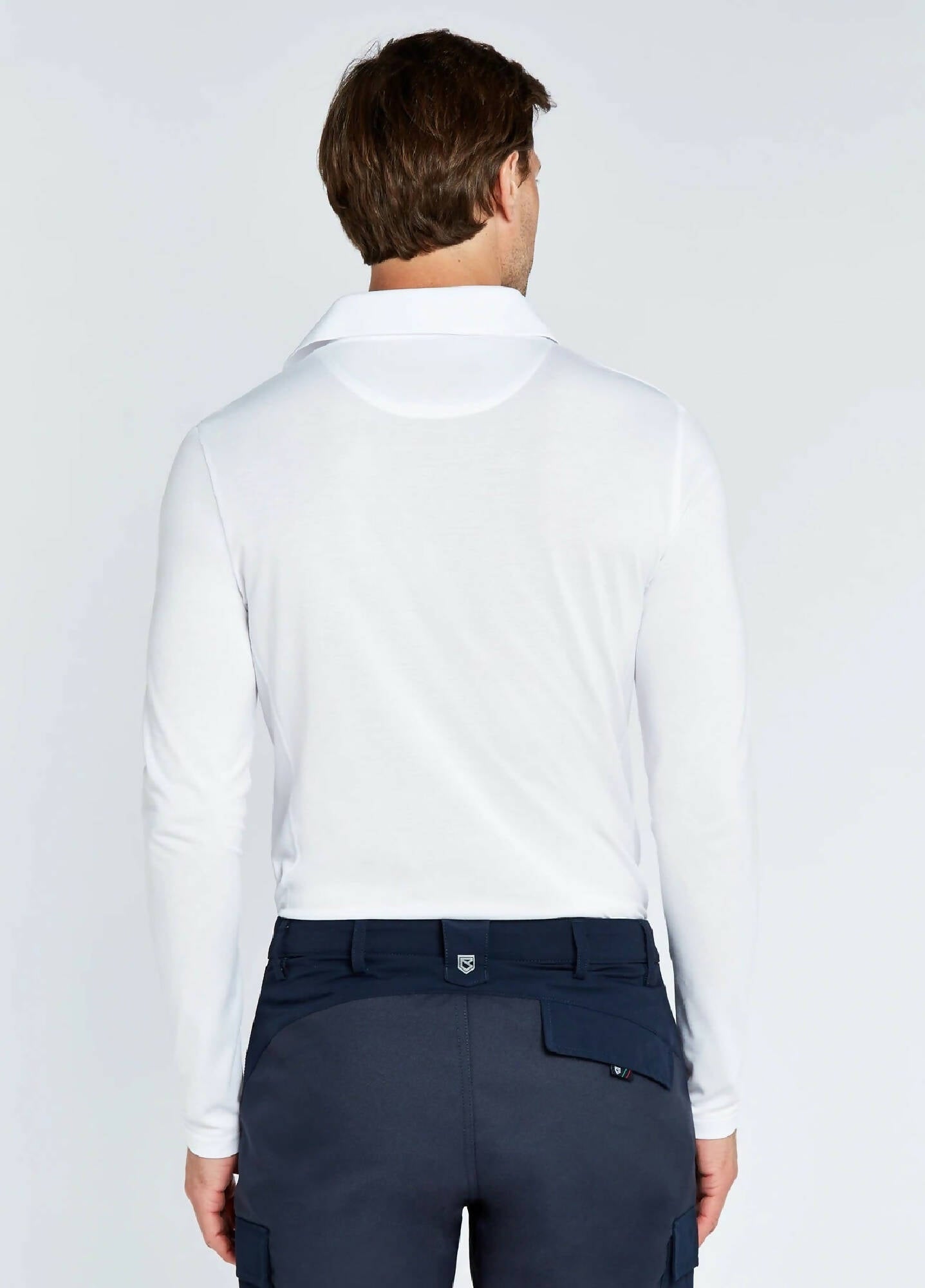 DUBARRY Freshford Long Sleeve Polo WHITE (Online only*) - Henry Bucks