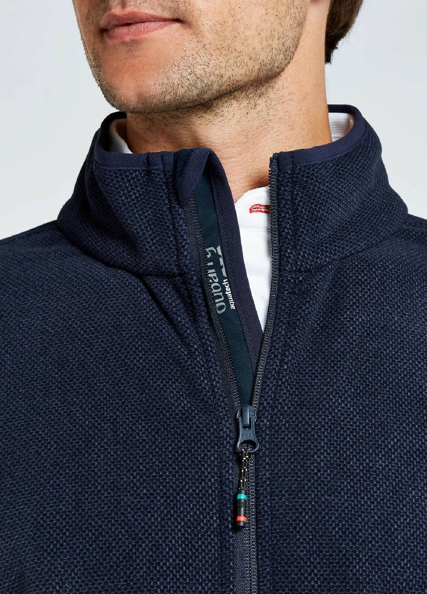 DUBARRY Mustique Full - zip Fleece NAVY (Online only*) - Henry Bucks
