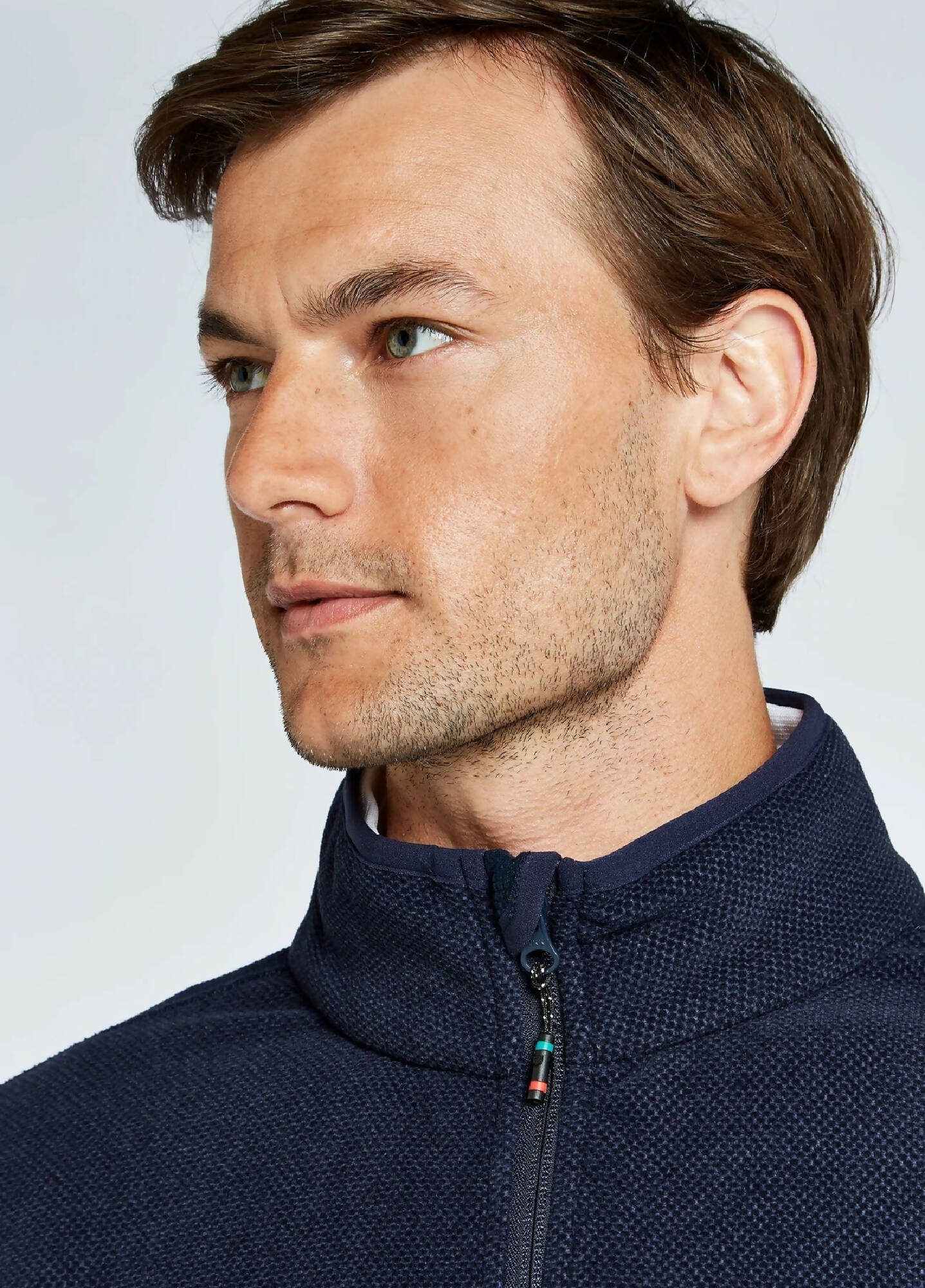 DUBARRY Mustique Full - zip Fleece NAVY (Online only*) - Henry Bucks